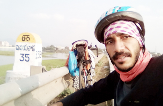 MIT Professor pedals from Bengaluru to Koraput